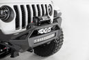 Addictive Desert Designs 2020 Jeep Gladiator JT Stealth Fighter Front Bump w/ Top Hoop & Winch Mount-5