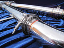 MOTORDYNE 370Z EXHAUST 4.5 BLUE ROLLED TIPS (RWD)-3