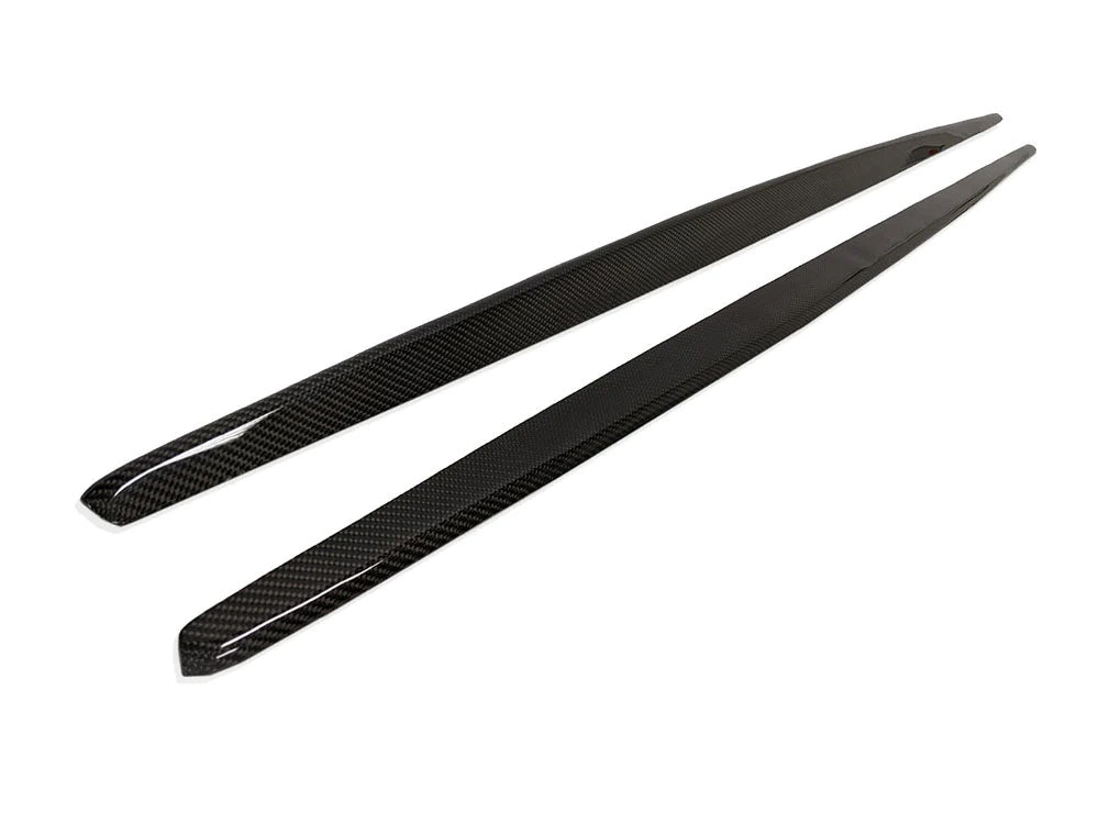2014-2021 BMW 2 Series (F22 / F23) Performance Inspired Carbon Fiber Side Skirt Extensions (Pair)