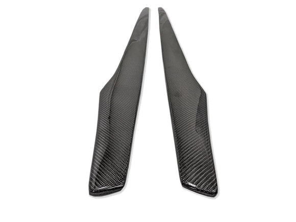 PhaseCarbon Carbon Fiber Side Skirt Extensions (Type V) - BMW 3 Series (G20)