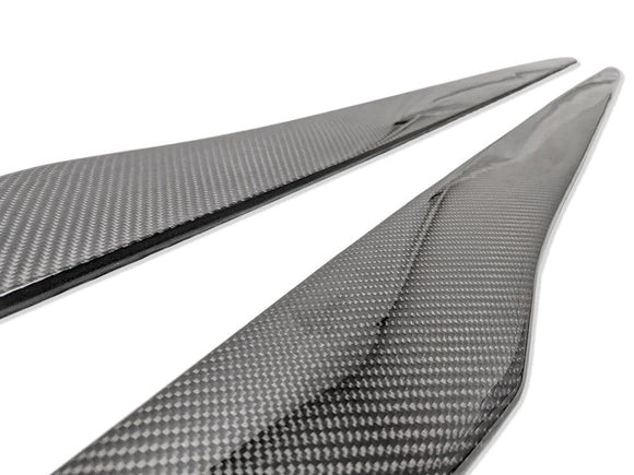 PhaseCarbon Carbon Fiber Side Skirt Extensions (Type V) - BMW 3 Series (G20)