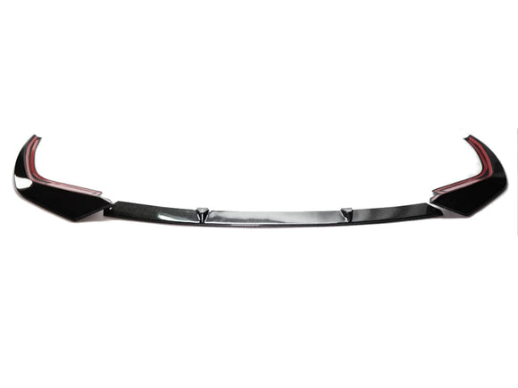2019-2022 BMW 3 Series (G20) 3-Piece Carbon Fiber Front Lip