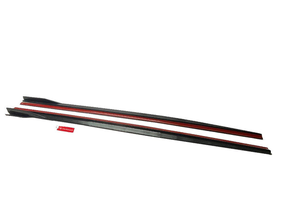 2019-2024 BMW 3 Series (G20) Competition Inspired Carbon Fiber Side Skirt Extensions
