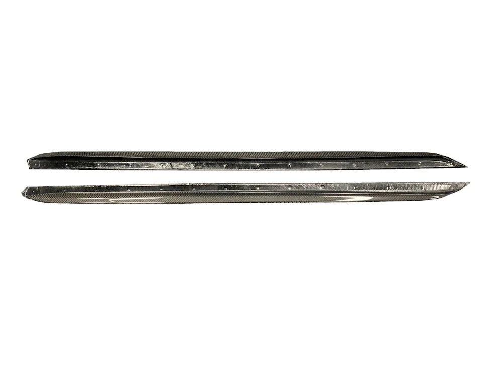 PhaseCarbon Carbon Fiber Side Skirt Extensions (Perf Style) - BMW 3 Series (G20)