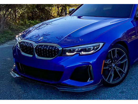 2019-2022 BMW 3 Series (G20) Performance Inspired Carbon Fiber Front Lip