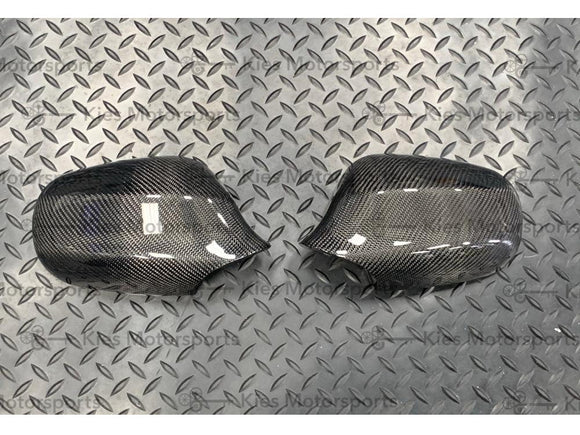 2006-2008 BMW 3 Series (E90) Pre-LCI OEM Replacement Carbon Fiber Mirror Covers