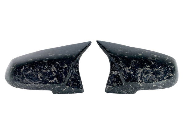 Kies Carbon Forged Carbon Composite Mirror Covers (M Style) - BMW / F3X 3 Series / 4 Series