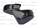 Kies Carbon Carbon Fiber Mirror Covers (Perf Style) - BMW 5 Series LCI (F10)-2