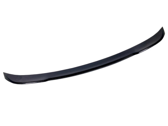 2015-2020 BMW M4 (F82) Competition Inspired High Kick Carbon Fiber Trunk Spoiler
