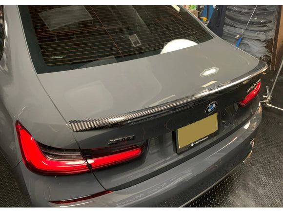 2019+ BMW 3 Series (G20) & M3 (G80) Modern Performance Carbon Fiber Trunk Spoiler