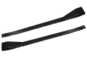 Kies Carbon Dry Carbon Fiber Side Skirt Extensions W/ Wing - BMW / G80 M3