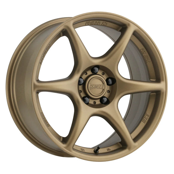 Kansei K11B Tandem 19x9.5in / 5x114.3 BP / 12mm Offset / 73.1mm Bore - Bronze Wheel