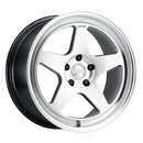 Kansei K12H Knp 17x9in / 5x114.3 BP / 35mm Offset / 73.1mm Bore - Hyper Silver Wheel-1