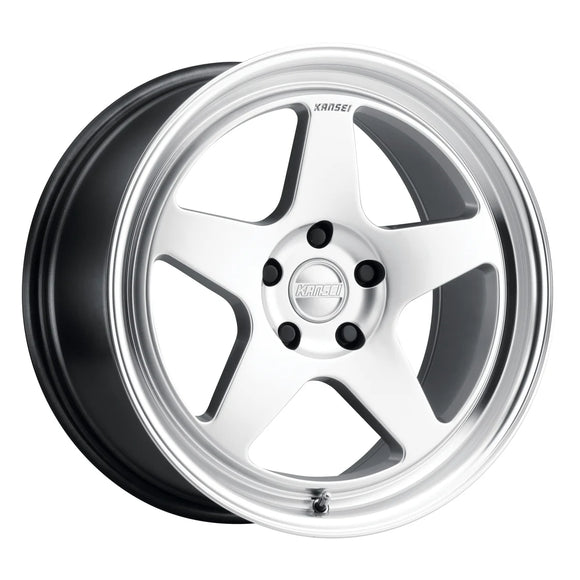 Kansei K12H Knp 17x9in / 5x114.3 BP / 35mm Offset / 73.1mm Bore - Hyper Silver Wheel