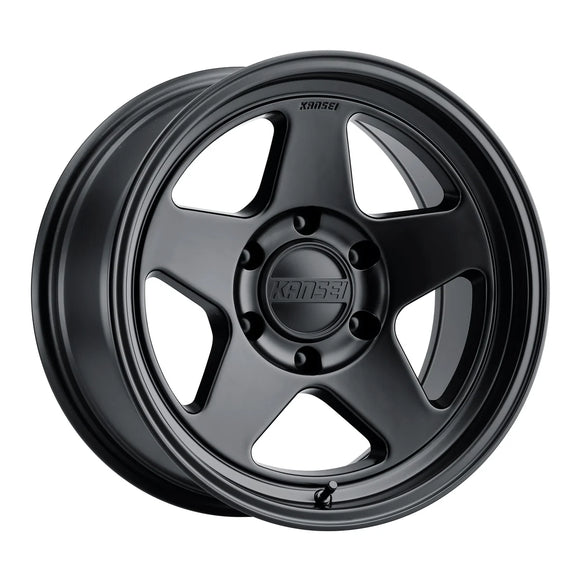 Kansei K12B Knp 17X8.5in / 6X139.7 BP / -10mm Offset / 106.1mm Bore - Matte Black Wheel