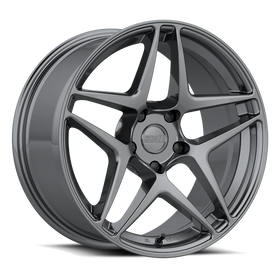 Kansei K15G Astro 18x9.5in / 5x114.3 BP / 22mm Offset / 73.1mm Bore - Gunmetal Wheel