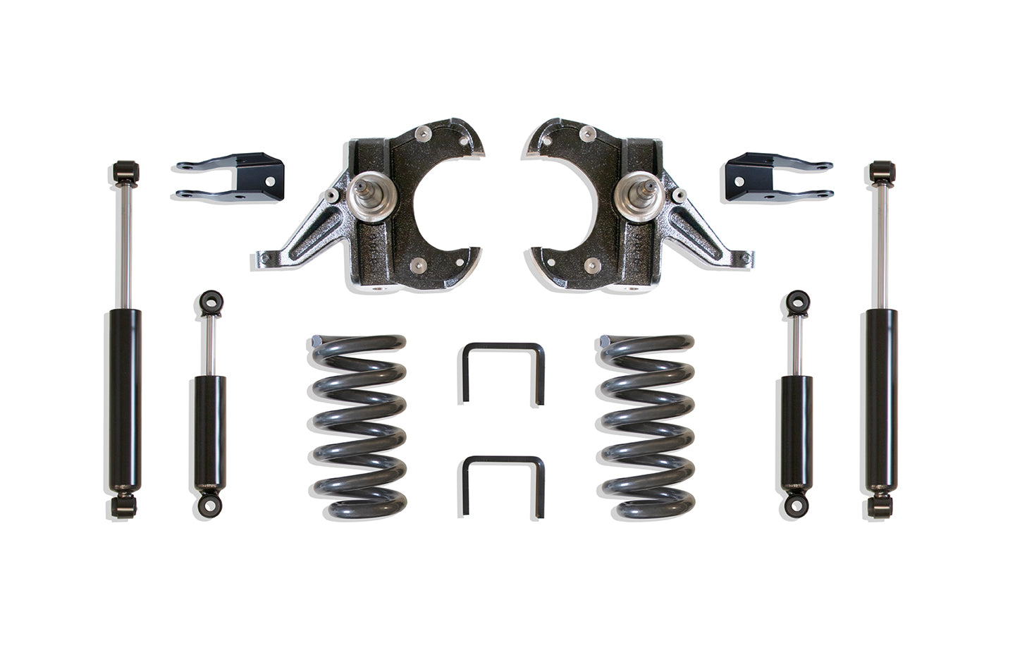 MaxTrac 73-87 Chevrolet C10 2WD 5in/5in Lowering Coil Kit (1in Rotor)