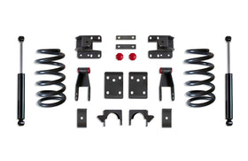 MaxTrac 07-13 GM C/K1500 2WD/4WD Single Cab 2in/4in Lowering Coil Kit