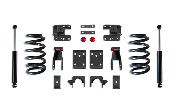 MaxTrac 07-13 GM C/K1500 2WD/4WD Extended/Crew Cab 2in/4in Lowering Coil Kit