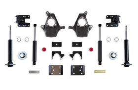 MaxTrac 07-16 GM C/K1500 2WD/4WD (Non Magneride) 3in/5in or 4in/6in Lowering Spindle Kit