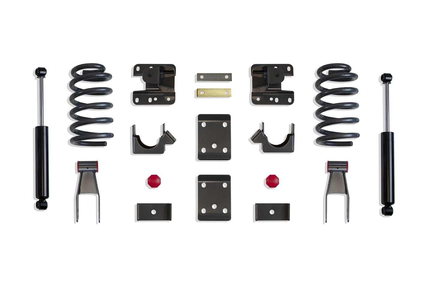 MaxTrac 14-18 GM C/K1500 2WD/4WD Extended/Crew Cab 2in/4in Lowering Coil Kit