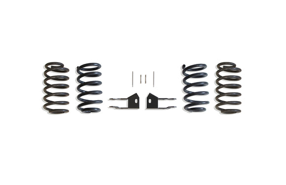 MaxTrac 14-16 GM C/K1500 2WD/4WD Single Cab w/Cast Steel Susp. 2-4in Lowering Kit