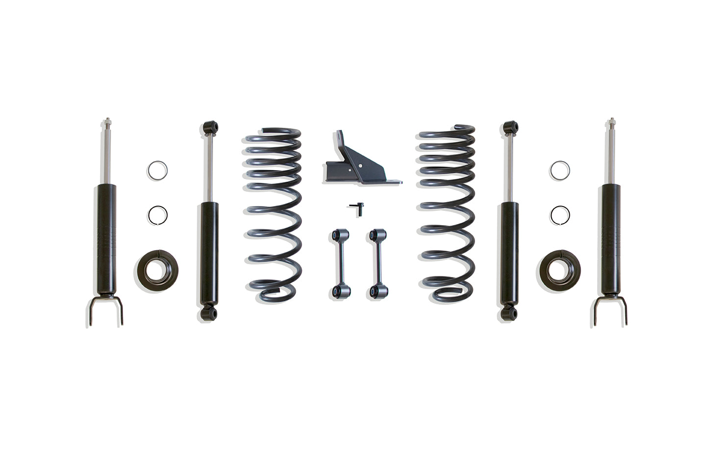 MaxTrac 09-18 RAM 1500 4WD V8 4 Door 2in/4in Lowering Coil Kit