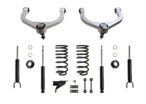 Maxtrac - 19-23 Dodge RAM 1500 2WD/4WD 2/4in Lowering Kit W/Camber Arms