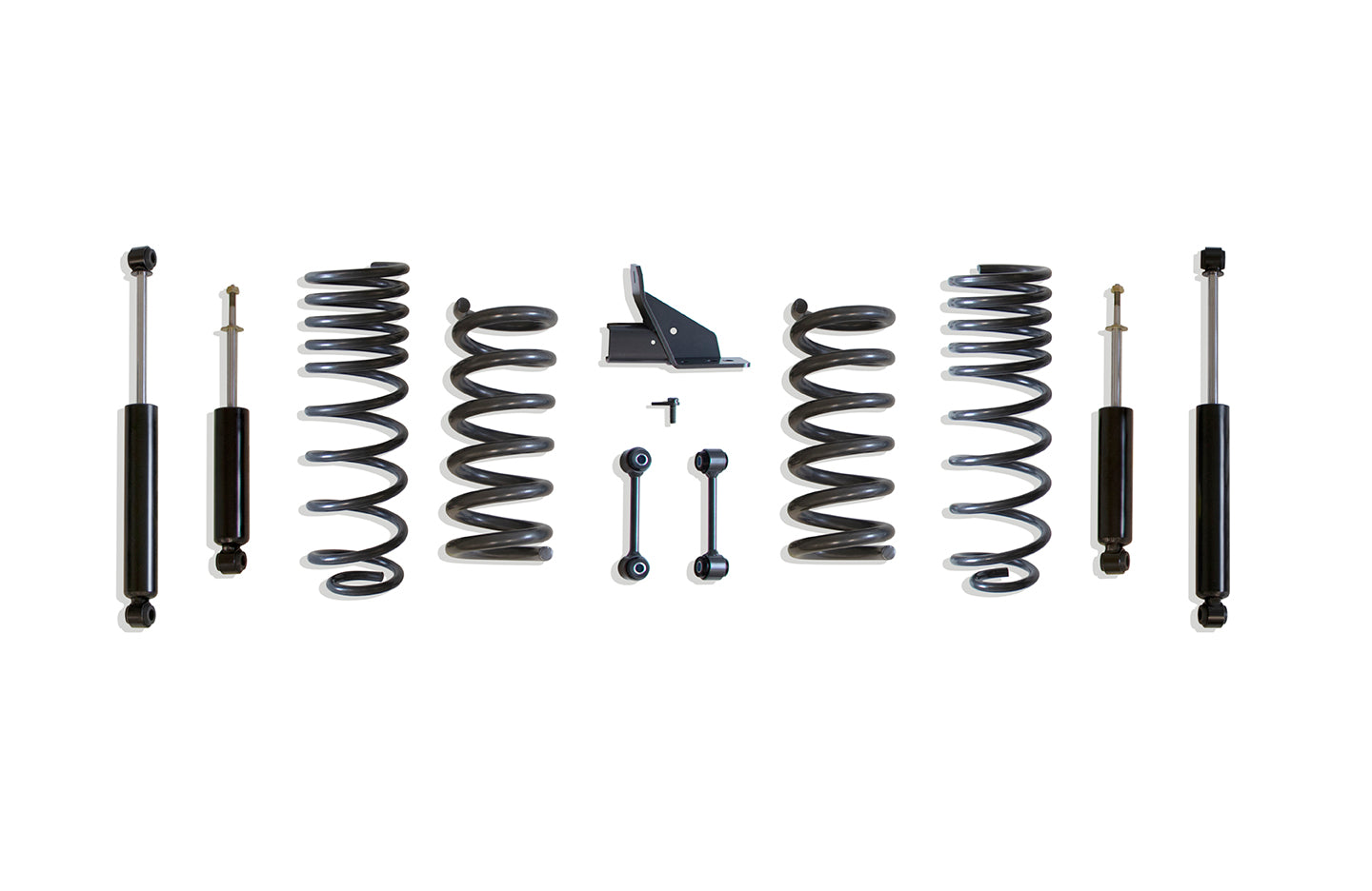 MaxTrac 09-18 RAM 1500 2WD V8 4 Door 2in/4in Lowering Coil Kit