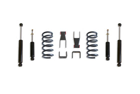 MaxTrac 98-09 Ford Ranger 2WD 4 Cyl (Non StabiliTrak) 2in/3in Lowering Coil Kit