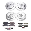 Power Stop 2018 Ford Expedition Front & Rear Z23 Evolution Sport Brake Kit-1