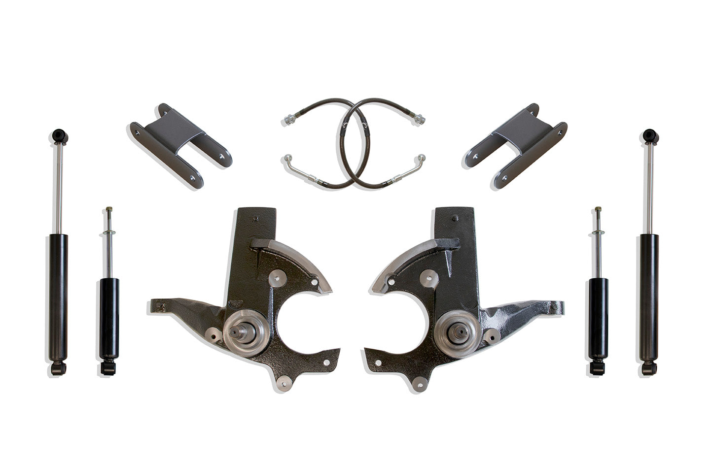 MaxTrac 82-04 Chevrolet S-10 2WD 3in/1in Spindle Lift Kit
