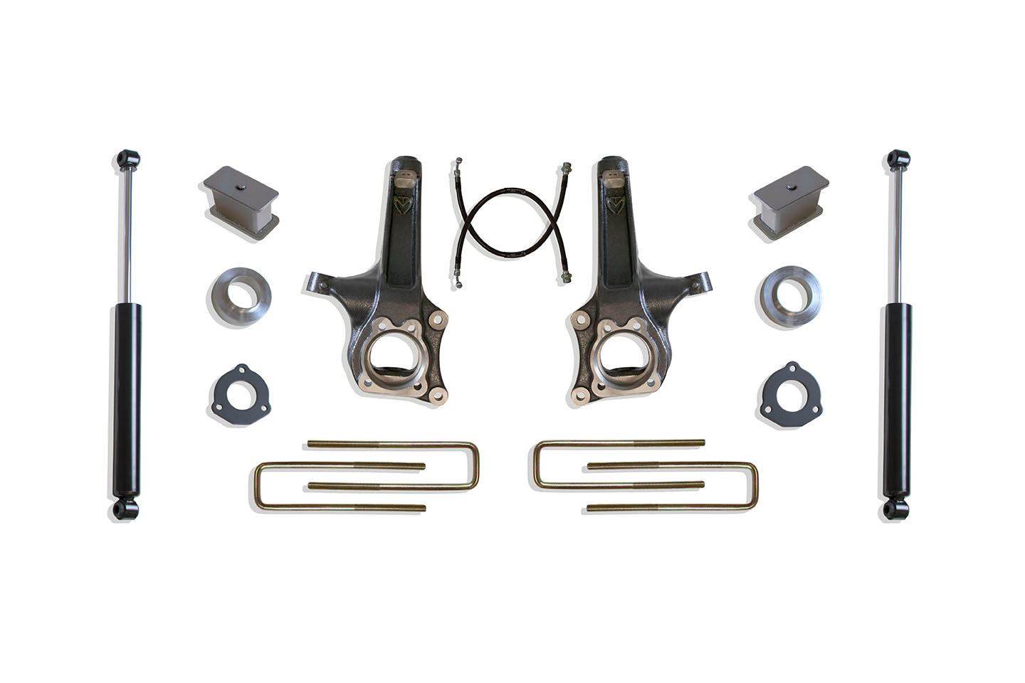 MaxTrac 15-18 Chevrolet Colorado 2WD 6.5in/3in MaxPro Spindle Lift Kit w/MaxTrac Shocks