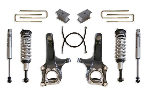 MaxTrac 15-18 Chevrolet Colorado 2WD 6.5in/3in MaxPro Elite Spindle Lift Kit w/FOX Shocks