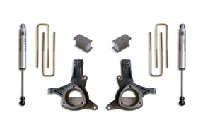 MaxTrac 07-16 GM C1500 2WD w/Cast Steel Susp. 4.5in/2in MaxPro Elite Spindle Lift Kit w/FOX Shocks