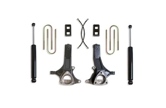 MaxTrac 02-08 Dodge RAM 1500 2WD 4.5in/2in MaxPro Spindle Lift Kit w/MaxTrac Shocks
