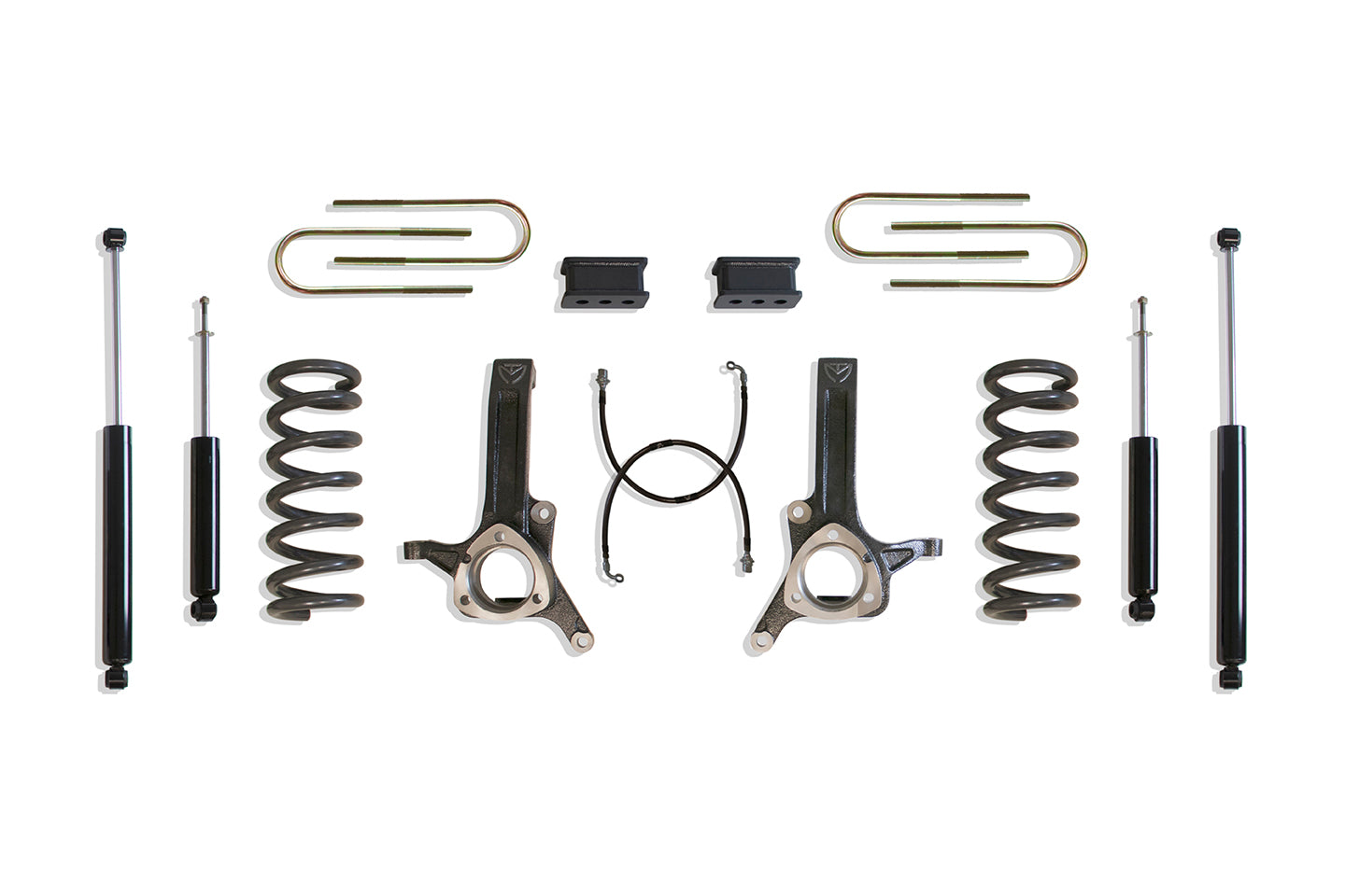 MaxTrac 03-08 Dodge RAM 2500/3500 2WD Diesel 4.125in Axle 6in/2.5in MaxPro Lift Kit w/MaxTrac Shocks