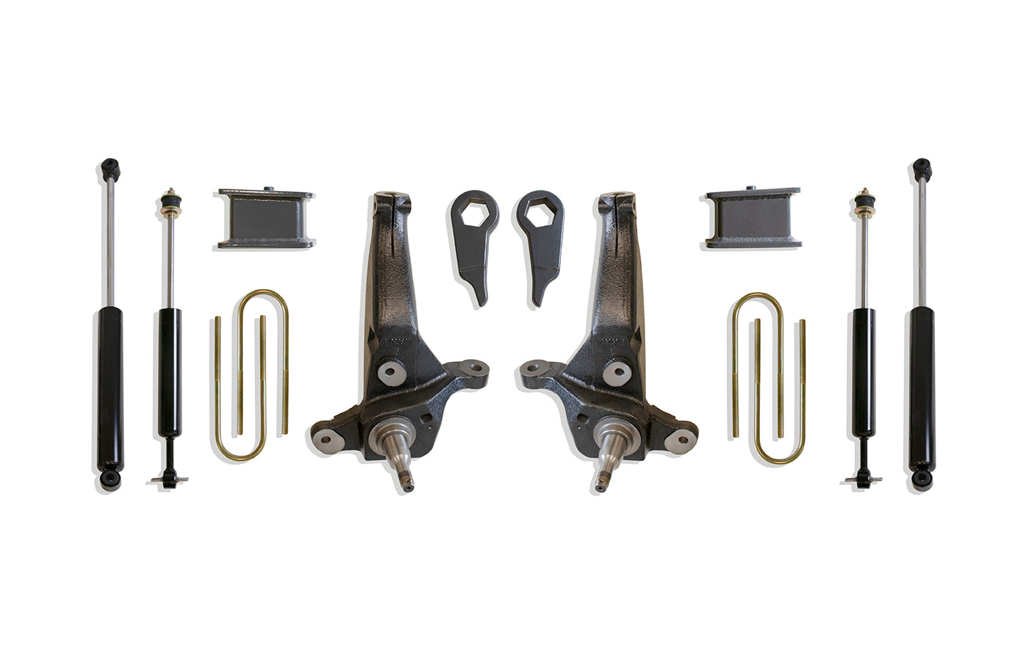 MaxTrac 01-09 Ford Ranger 2WD w/Torsion Bar Susp. (Non Stabilitrak) 5in/3in Spindle Lift Kit