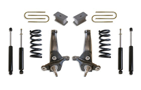 MaxTrac 98-00 Ford Ranger 2WD 4 Cyl w/Coil Susp. (Non Stabilitrak) 6in/3in Spindle Lift Kit