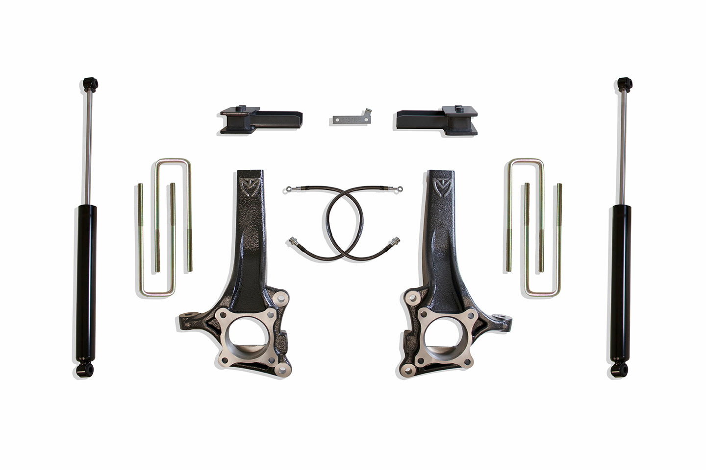 MaxTrac 15-18 Ford F-150 2WD 4.5in/2in MaxPro Spindle Lift Kit w/MaxTrac Shocks