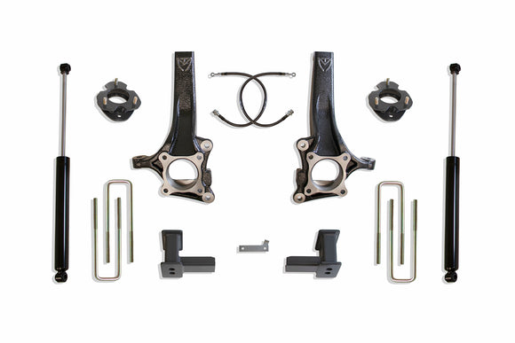 MaxTrac 15-18 Ford F-150 2WD 7in/4in MaxPro Spindle Lift Kit w/MaxTrac Shocks