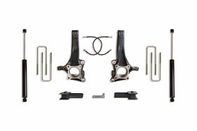 MaxTrac 09-14 Ford F-150 2WD 4in/2in MaxPro Spindle Lift Kit w/MaxTrac Shocks