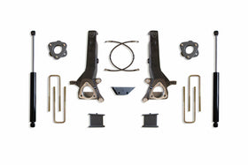 MaxTrac 04-18 Nissan Titan 2WD 6.5in/4in MaxPro Spindle Lift Kit w/MaxTrac Shocks