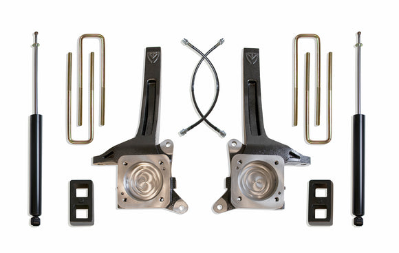 MaxTrac 07-18 Toyota Tundra 2WD 3.5in/2in MaxPro Spindle Lift Kit w/MaxTrac Shocks
