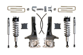 MaxTrac 05-18 Toyota Tacoma 2WD 6 Lug 6.5in/4in MaxPro Elite Spindle Lift Kit w/FOX Shocks