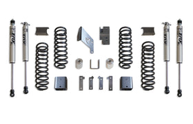 MaxTrac 07-18 Jeep Wrangler JK 2WD/4WD 3in/3in Coil Lift Kit w/FOX Shocks