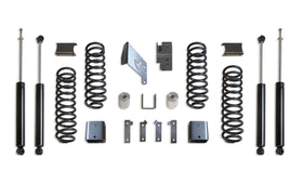 MaxTrac 07-18 Jeep Wrangler JK 2WD/4WD 3in/3in Coil Lift Kit w/MaxTrac Shocks