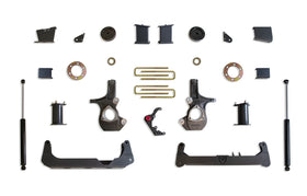 MaxTrac 07-13 GM K1500 4WD 7in/7in MaxPro Spindle Lift Kit