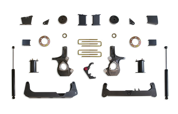 MaxTrac 07-13 GM K1500 4WD 7in/7in MaxPro Spindle Lift Kit