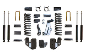 MaxTrac 14-18 Dodge RAM 2500 4WD 4in Lift Kit w/ Radius Arm Brackets & Maxtrac Shocks
